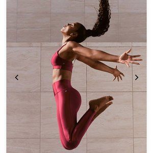 Fabletics x Kelly Rowland Chilli Red Set